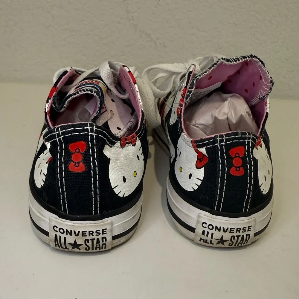 Converse x Hello Kitty Chuck Taylor All Star Canvas Ox Low Top Sneaker Black 3